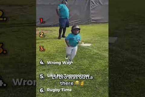Funniest Teeball Fails 🤣 #funny #fails #teeball #baseball