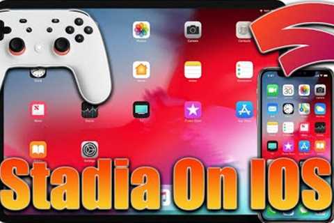 Stadia on Iphone &amp; Ipad IOS Through Browser - How to setup and get working