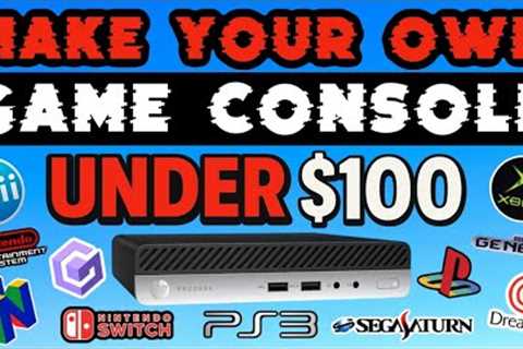 Make Your Own Plug &amp; Play Game Console With 1,000s Of Games For Under $100