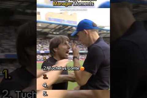 Ranking The Funniest Manager Moments 😂😜