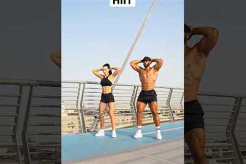 HIIT! 🔥 Give this HIIT workout a try!  @romanelanceford_