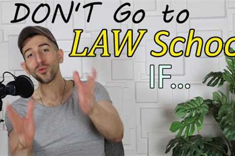 Why I REGRET Law School (YOU might too) Is law school worth it?