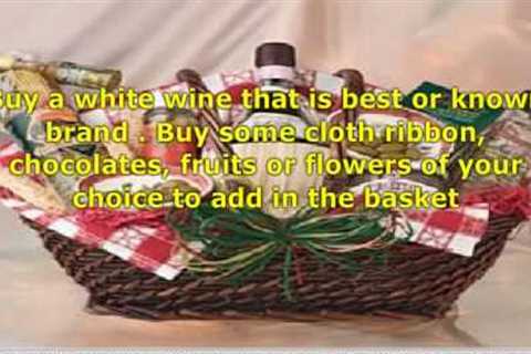 White Wine Gift Baskets