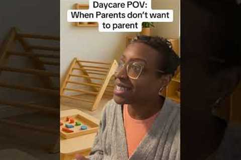Parents who don’t actually PARENT #daycare #comedy #funny #childcare #fyp #relatable #parenting