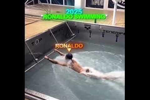 Ronaldo's Swimming Ability Over Time 🥶