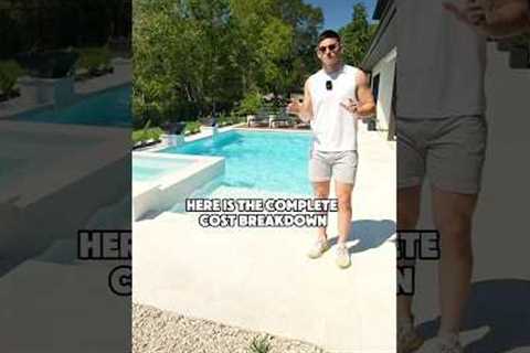 $68k to Build My OWN POOL!! #construction #poolbuilder #homebuilder #howtobuildahouse
