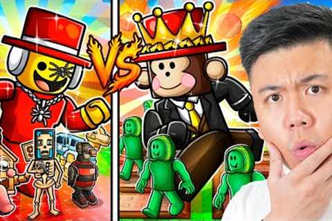 Grow a Garden VS Steal a Brainrot Full Movie (Admin Abuse Battle)