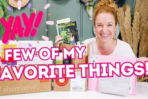 My Favorite Subscriptions!!! The Best Subscription Boxes + Favorite Products