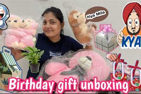 BIRTHDAY GIFTS  UNBOXING ❤️🎂#youtube #trending #viralvideo #vlog 