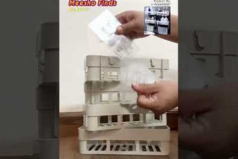 Meesho Finds #bathroom organiser #meesho #meeshoseries #meeshofinds