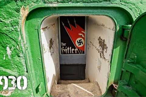 Secret Underground nazis Fortress. Ostwall - Panzerwerk 717