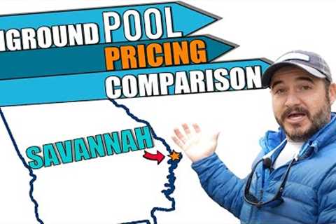 Inground Pool Cost Comparison; Savannah, GA