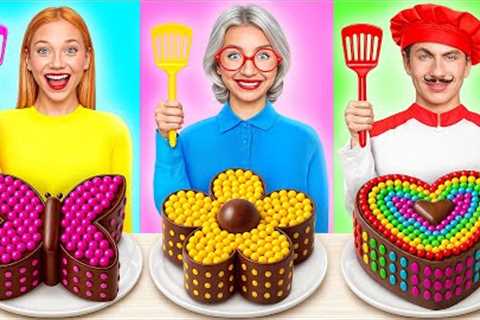 Me vs Grandma Cooking Challenge | Fantastic Food Hacks by Multi DO Challenge