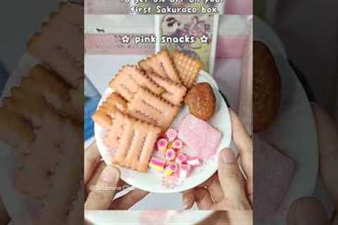 Beauty of Sakura 🌸 Sakuraco Snack Box!