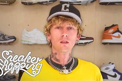 mgk Goes Sneaker Shopping With Complex