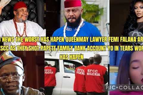 BAD NEWS WORST HAS HAPEN QUEENMAY LAWYER FEMI FALANA ARIVE W ESCC AS THEY SHOT PAPETE FAMILY BANK😱