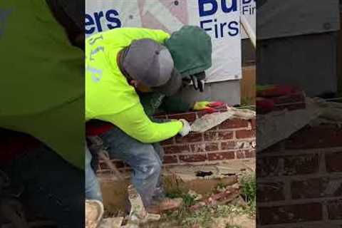 Masonry Training: Bricklaying Basics for New Workers#bricklaying #masonry