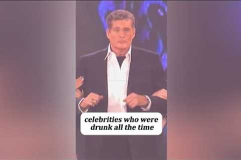 CELEBRITIES WHO WERE DRUNK ALL THE TIME #celebrities #entertainment #usa 