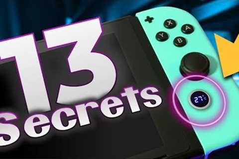 13 CRAZY Nintendo Switch secrets you probably didn’t know!