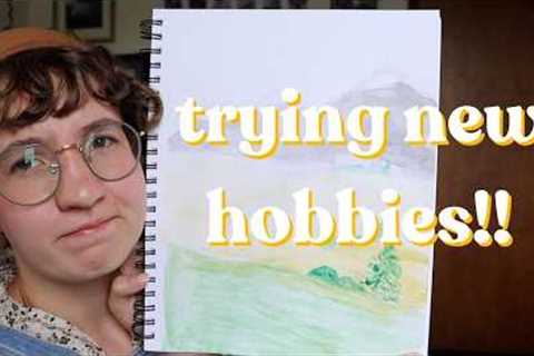 Let's do some cozy hobbies!!