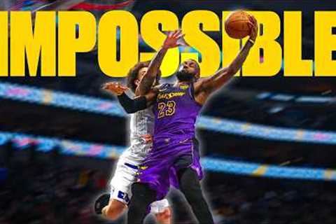 LeBron James Dunks At 40 But They Get Increasingly More Impossible!