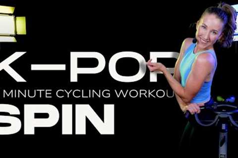 K-POP BOP // 10 Minute Spin Class • Studio Style Cycling Workout