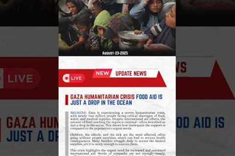 Gaza humanitarian crisis – food aid is just a drop in the ocean | Gaza | Us News Today | Israel
