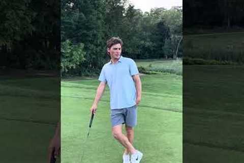 When you Chat about Life while Golfing