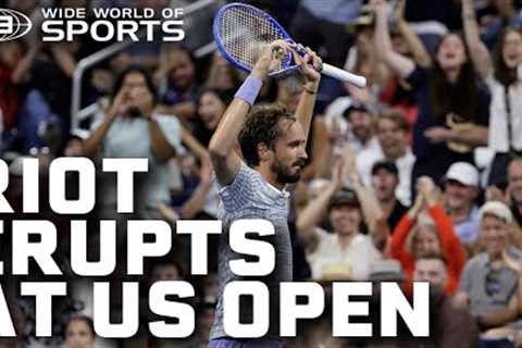 Medvedev SPARKS MASSIVE RIOT at the US Open | Wide World of Sports