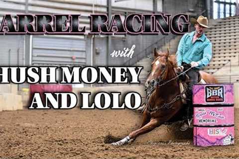 Barrel Racing Fallon Taylor’s Horses Hush Money &amp; LoLo | Matt Mathews