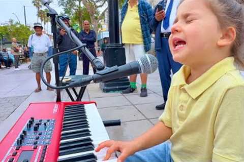 When a 4-Year-Old Sings and Plays Piano “You Raise Me Up”… WOW 😱