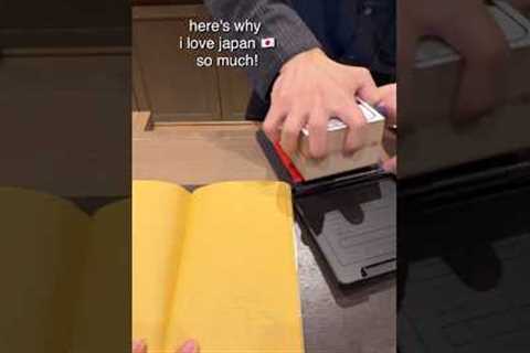 This is why I love Japan!! #travelvlog #japaneseculture #stamping