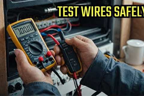 How to Safely Test Electrical Wires at Home || Quick Tip For Beginners
