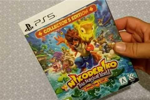 UNBOXING NIKODERIKO COLLECTOR'S EDITION PS5 (THE MAGICAL WORLD)