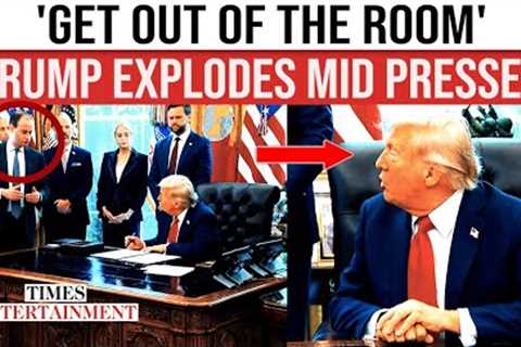 Trump KICKS OUT Key Staffer On Live Camera; Screams 'Get Out' In Oval Office Meltdown