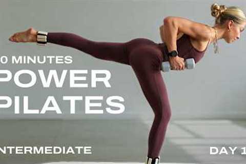60 Min. Full Body Strength Workout | Pilates Strength x HIIT | with Weights