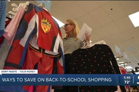 How thrift shopping can significantly cut back-to-school clothing costs
