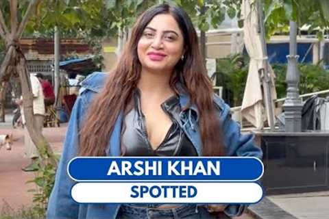 Arshi Khan Spotted In Andheri