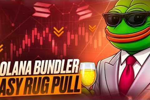Solana Rug Pull Tutorial / Pump Fun and Bonk Fun Bundler and Volume Bot