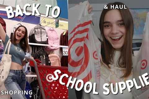 back to school supplies shopping &amp; haul 2025 | grad school edition!