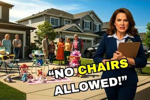 HOA Karen Tries to Ban Lawn Chairs… and It Backfires Hilariously