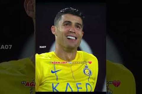 Ronaldo's Trophy Curse At Al-Nassr Continues💔🥺 #shorts #ronaldo #alnassr #messi #shortsvideo
