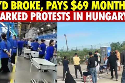 BYD Runs Out of Money, Pays Workers $69 a Month, Sparked Protests and Blocked Site in Hungary