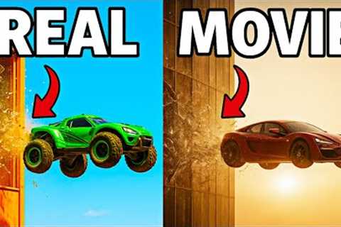 I Tested Impossible Movie Car Stunts In Real Life (with RC cars)