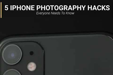 5 iPhone Photography Hacks That Everyone Needs To Know! #shorts