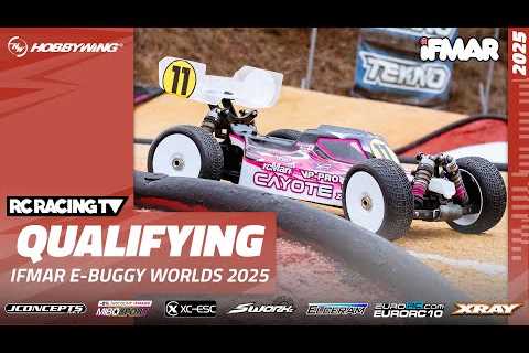 Qualifying Day 1 IFMAR 1/8 E Buggy Worlds 2025 Presented by Hobbywing