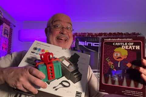 Gift Unboxing from The Intellivision Gamer Casey Nydahl - Castle Of Death - Copy Cash &amp; 8bit
