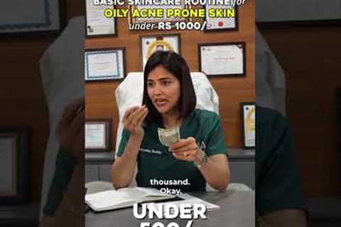 This is just a very basic skin care routine for oily acne prone skin.
