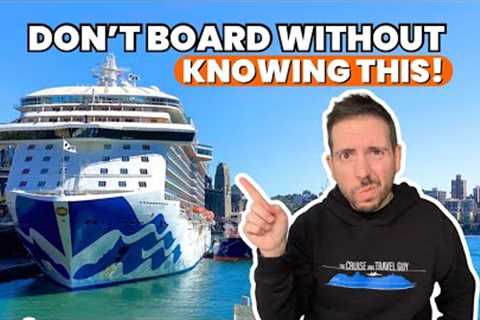 10 Things You MUST Know Before Sailing Princess Cruises