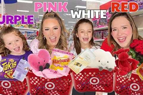I’LL BUY ANYTHING IN YOUR COLOR TARGET SCAVENGER HUNT CHALLENGE ❤️💜🤍💗 ​⁠​⁠(VALENTINES EDITION)